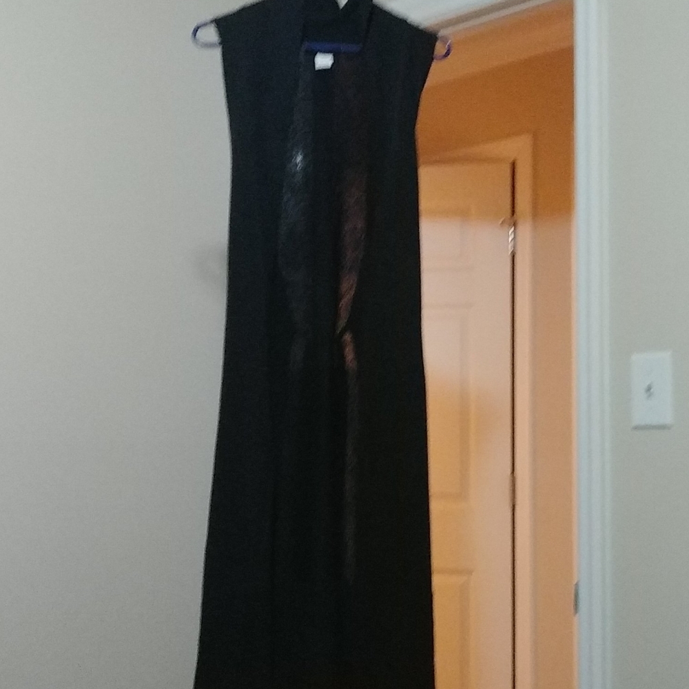 NWOT Hayden Park sleeveless Duster Sweater